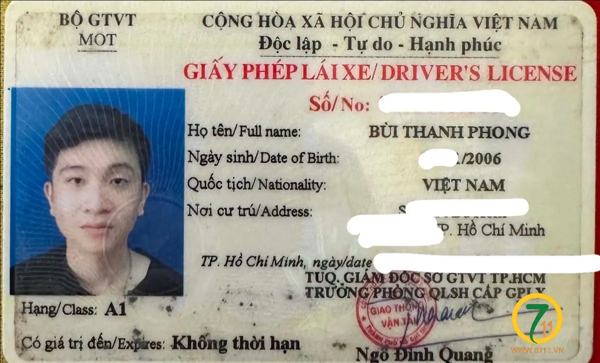 🆘 Rơi ví giấy tờ ở TPHCM tên Bùi Thanh Phong 2006