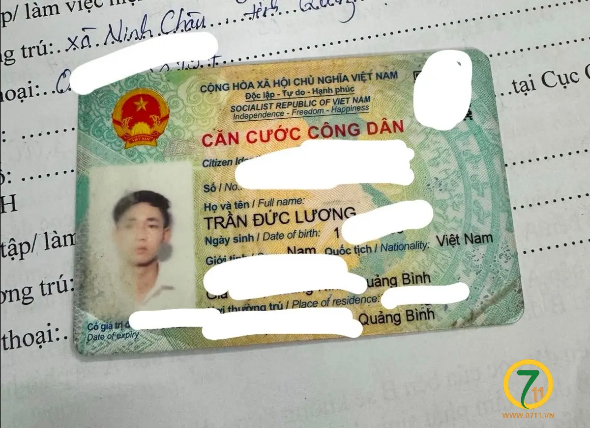🆘 Rơi ví giấy tờ ở Đà Nẵng tên Trần Đức Lương - Quảng Bình