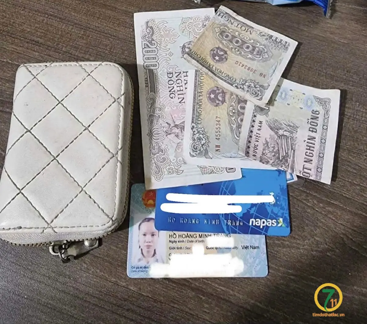 🆘 Tìm ví giấy tờ rơi ở Hà Nội tên Hồ Hoàng Minh Trang 2004