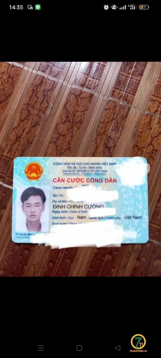 Rơi ví gttt đinh chính cường 2005