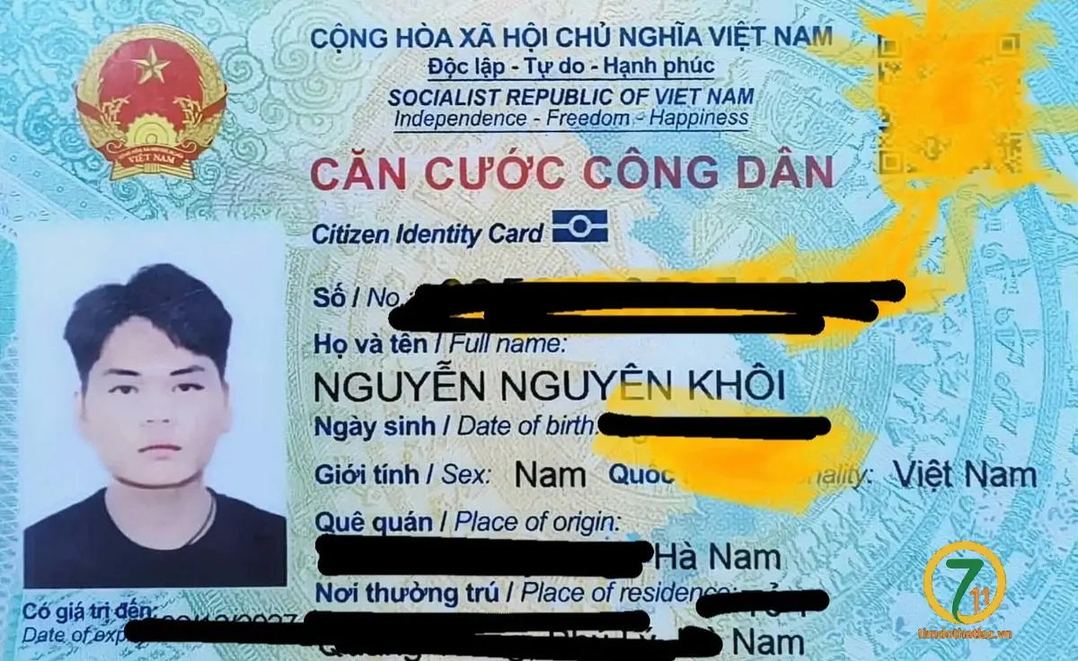 Tìm chuộc cặp như hình tên Nguyễn Nguyễn Khôi rơi ở Ninh Bình