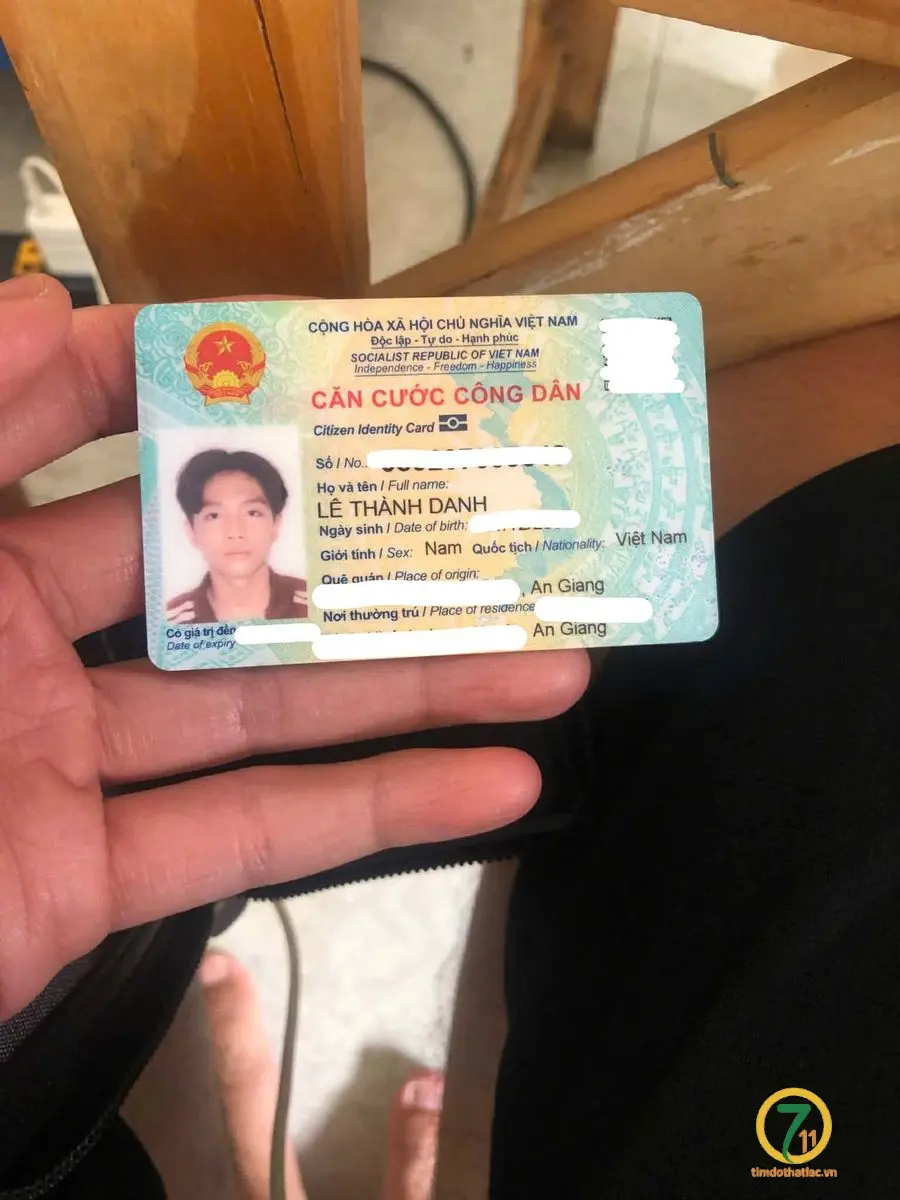‼️An Giang: Tìm ví giấy tờ có tên Lê Thành Danh