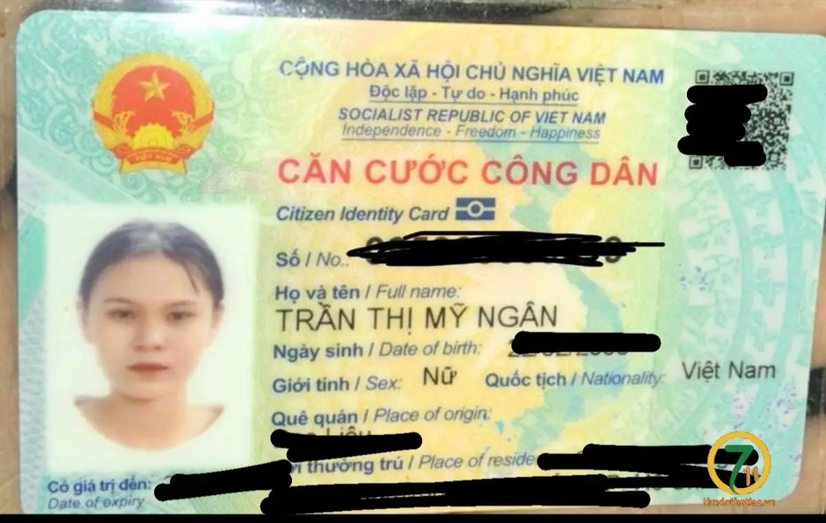 Rơi ví Hồ Chí Minh tên Trần Thị Mỹ Ngân 2003