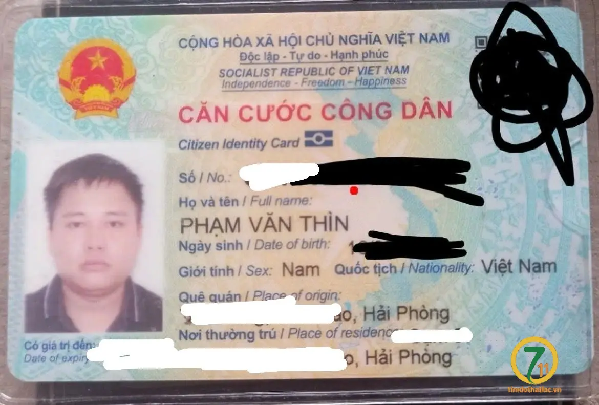 ‼️Hải Phòng: Tìm ví giấy tờ có tên Phạm Văn Thìn