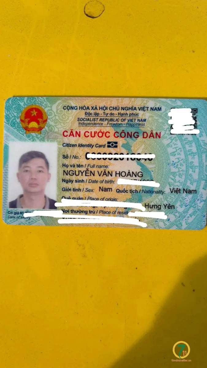 Rơi ví Hồ Chí Minh tên Nguyễn Văn Hoàng 1992