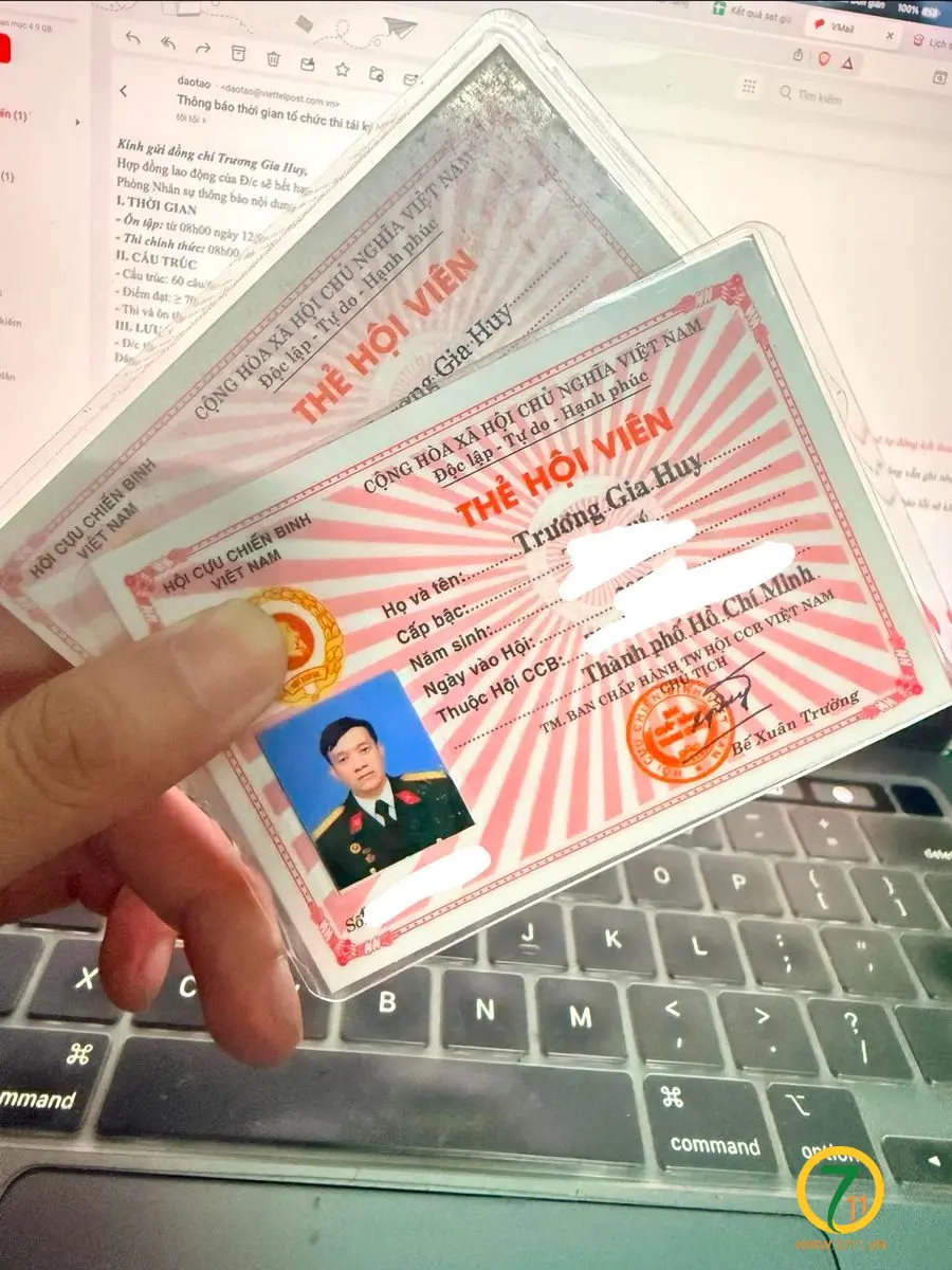 ‼️Hồ Chí Minh: Tìm ví giấy tờ tên Trương Gia Huy
