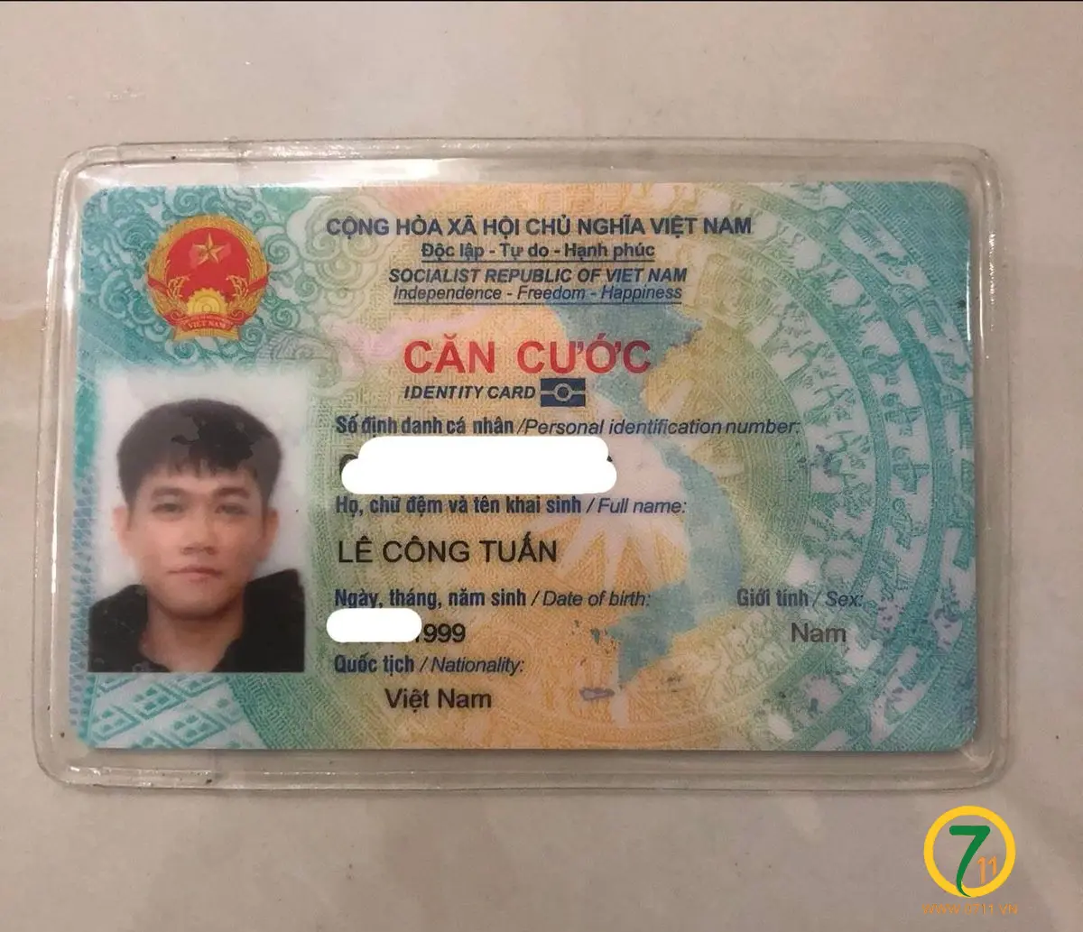 🆘 TÌM VÍ GIẤY TỜ RƠI ở TPHCM tên Lê Công Tuấn 1999