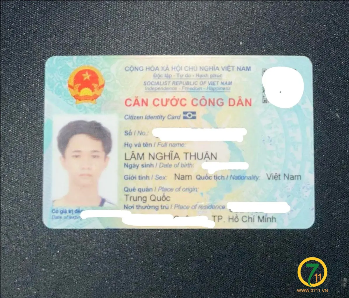 ‼️Hồ Chí Minh: Tìm ví giấy tờ tên Lâm Nghĩa Thuận