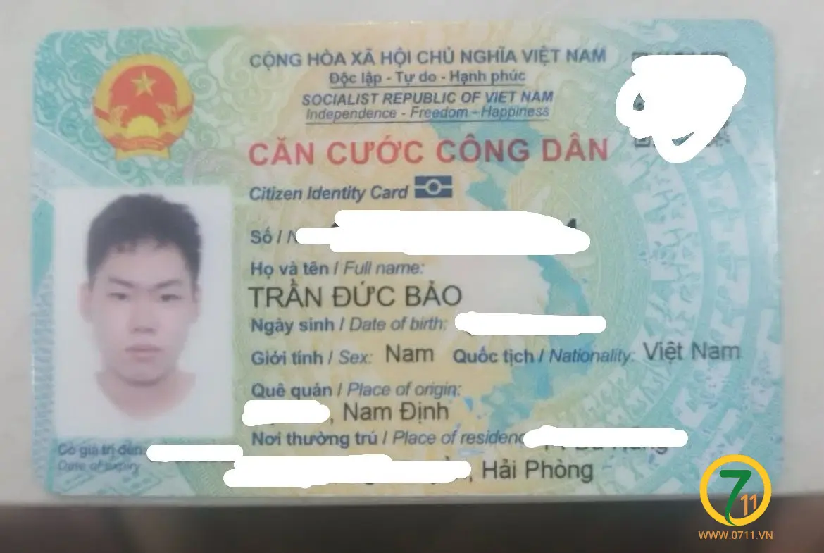 ‼️Hải Phòng: Tìm ví giấy tờ tên Trần Đức Bảo