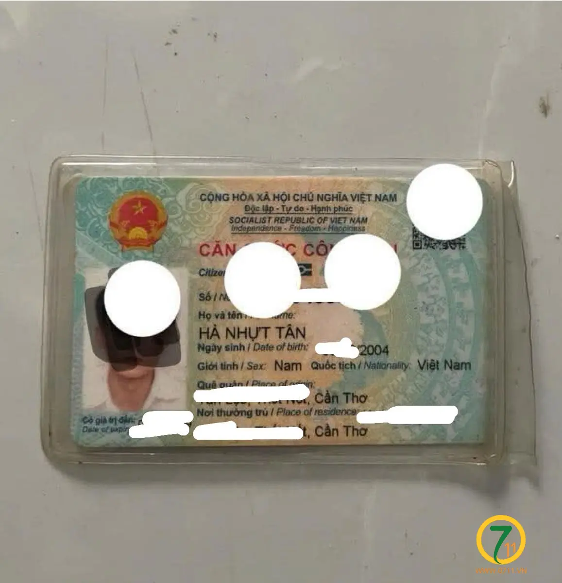 ‼️Cần Thơ: Tìm ví giấy tờ tên Hà Nhựt Tân