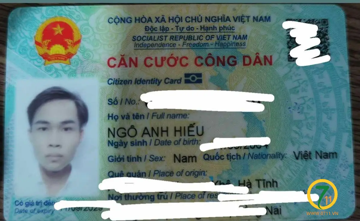 🆘 Rơi ví giấy tờ ở TPHCM tên Ngô Anh Hiếu 2004