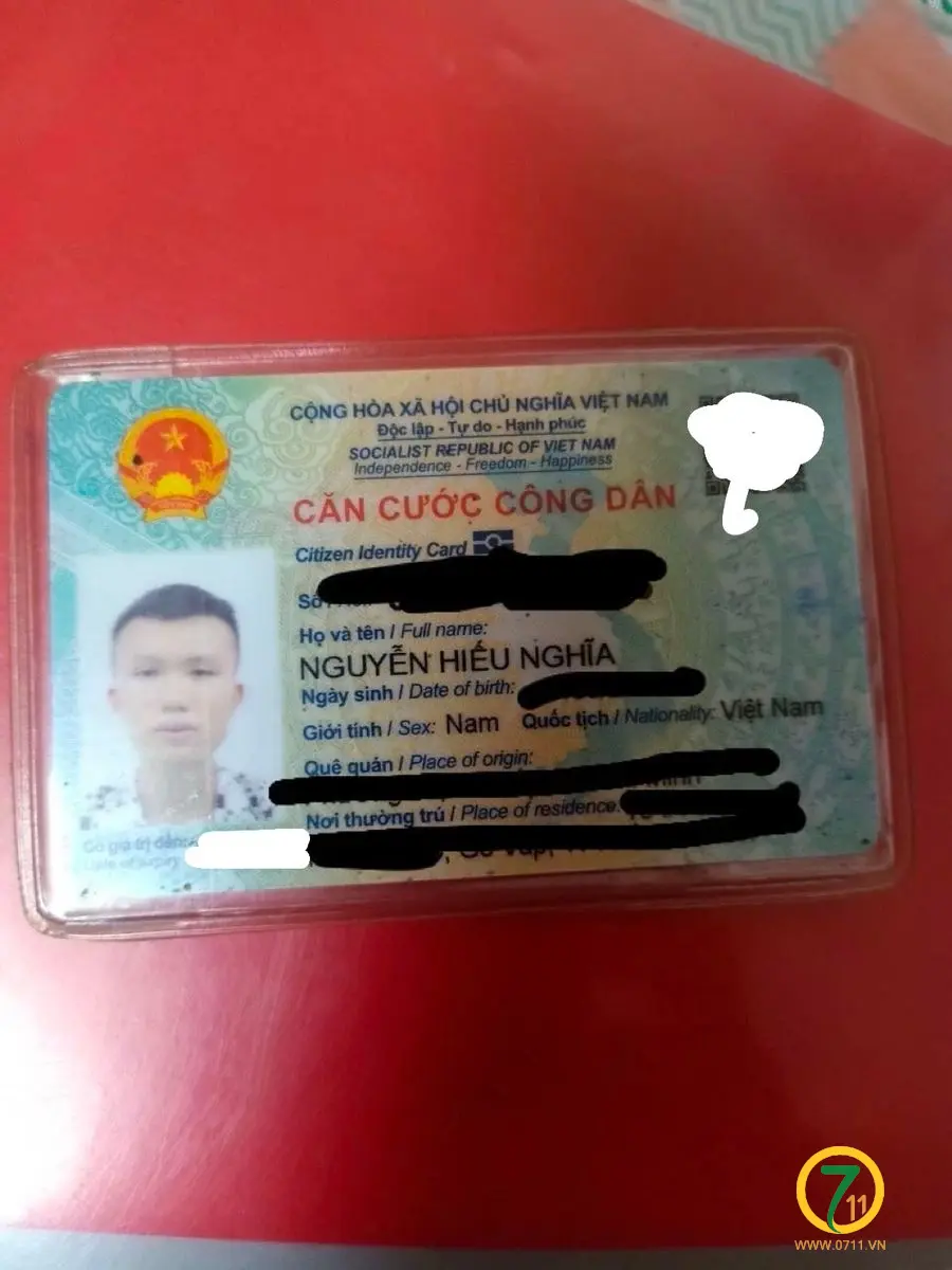‼️Hồ Chí Minh: Tìm ví giấy tờ có tên Nguyễn Hiếu Nghĩa