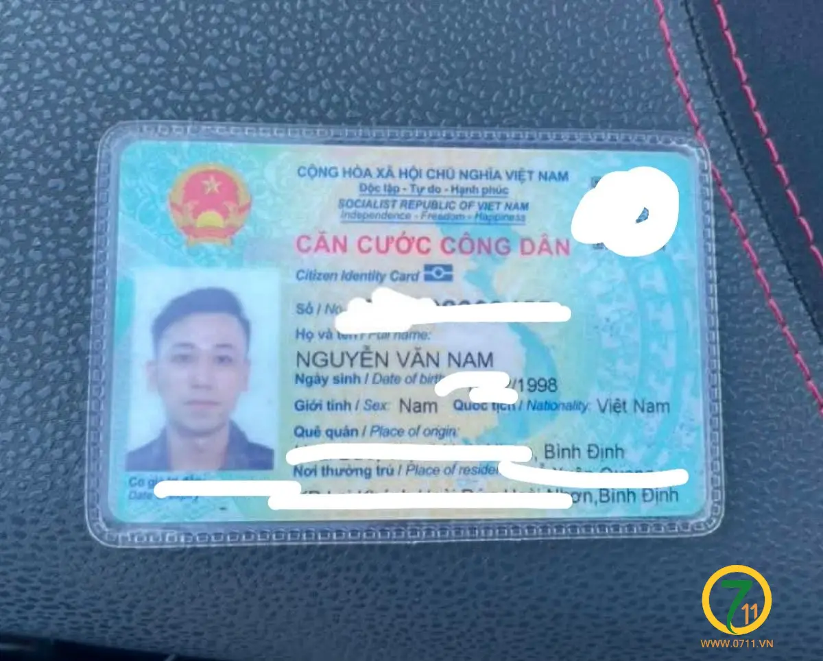 🆘 Rơi ví giấy tờ ở TPHCM tên Nguyễn Văn Nam 1998 Bình Đình