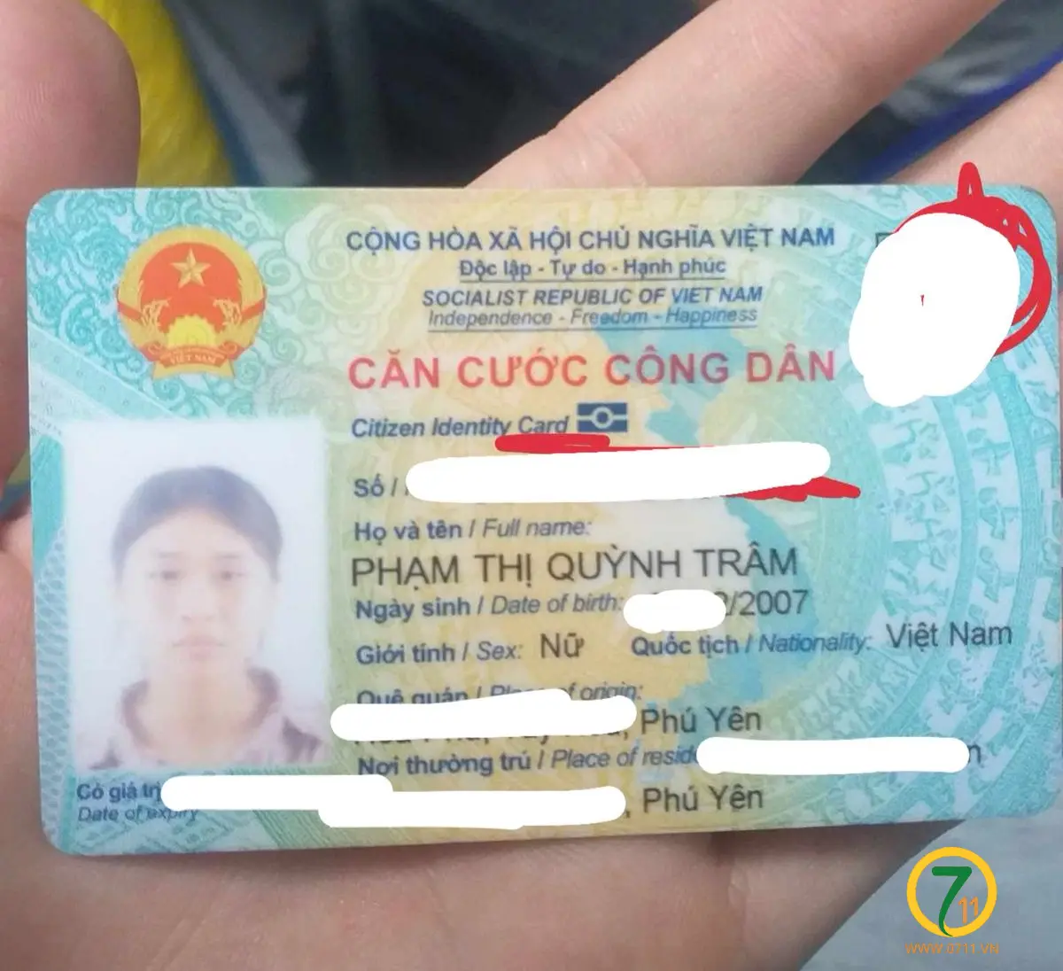 🆘 Rơi ví giấy tờ ở Bình Dương tên Phạm Thị Quỳnh Trâm 2007