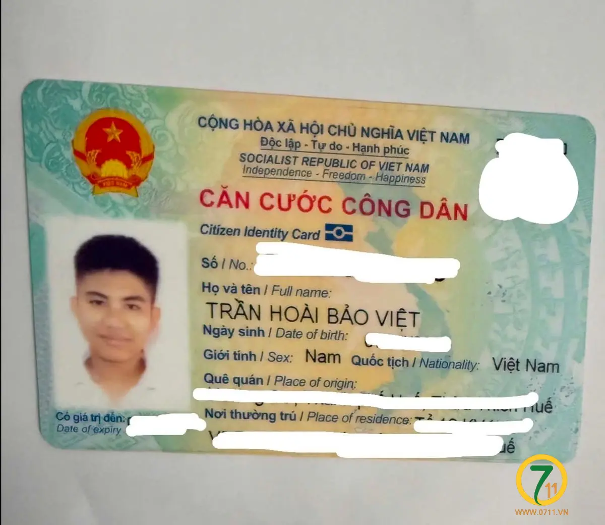 🆘 Ví tiền rơi ở Huế tên Trần Hoài Bảo Việt 2003