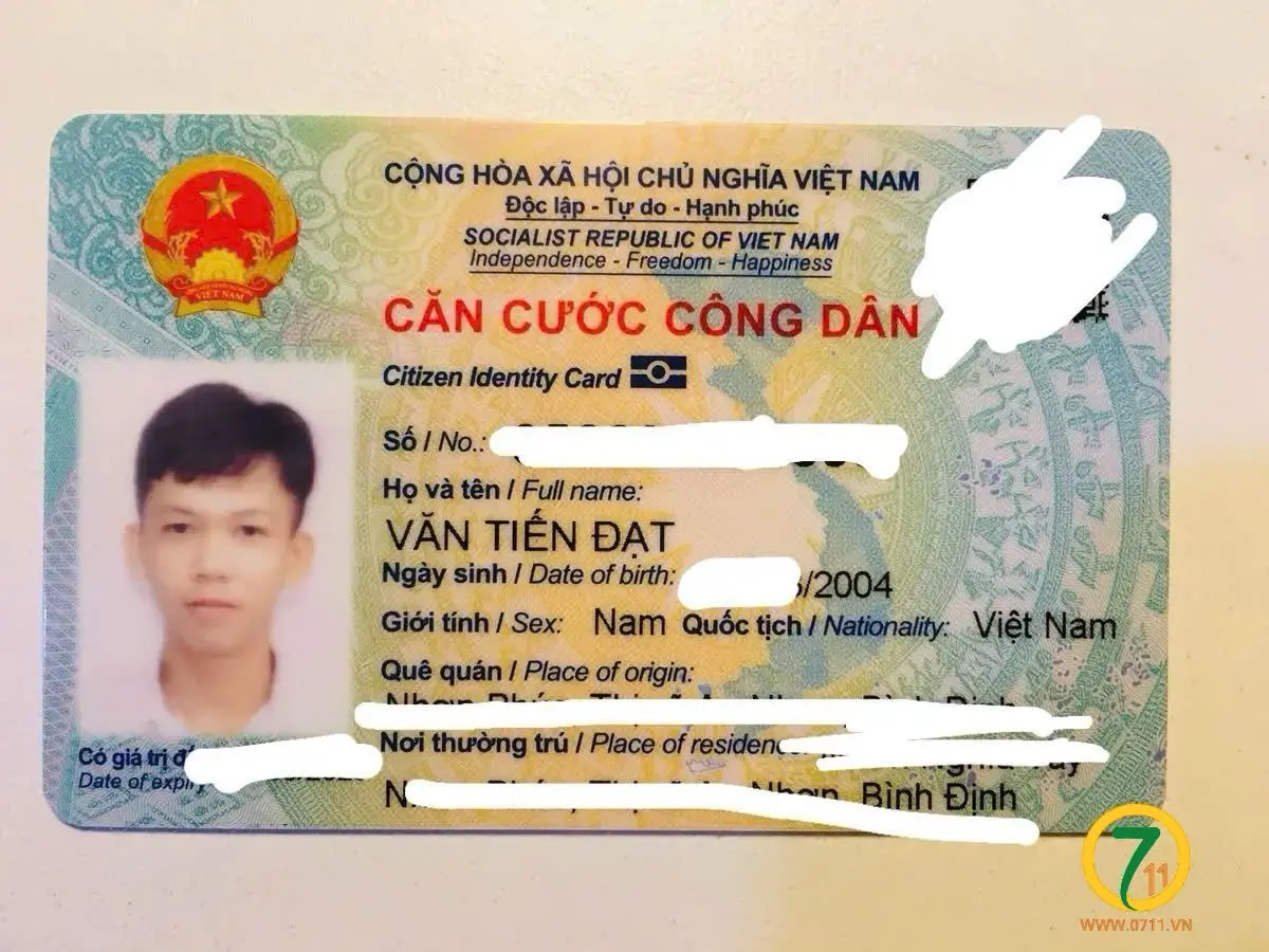 🆘 Rơi ví giấy tờ ở TPHCM tên  Văn Tiến Đạt