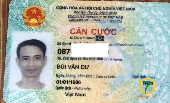 Tìm bóp có giấy tờ CCCD và bằng lái xe tên Bùi Văn Dư