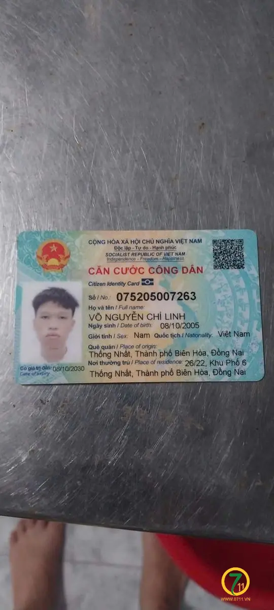 Tìm cccd