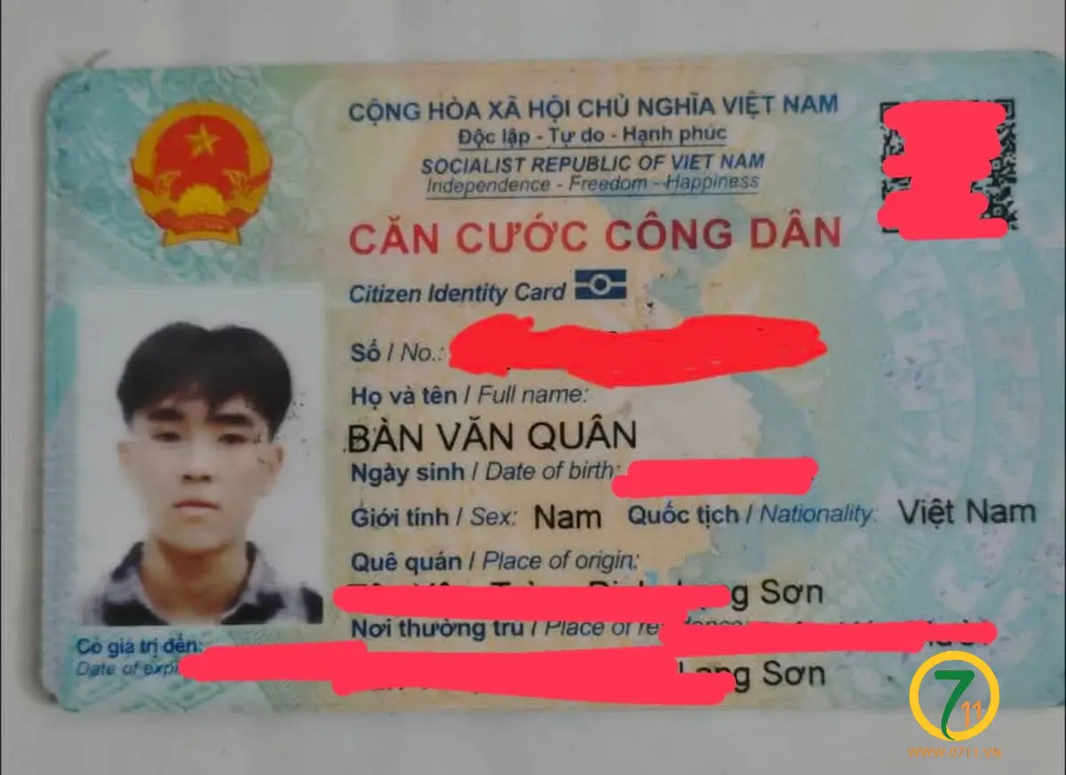 Rơi ví ở Bắc Ninh tên Bàn Văn Quân 2003