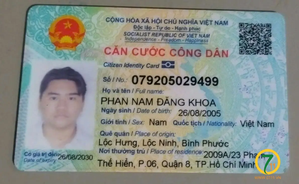 Tìm cccd bị rơi tại TP.HCM