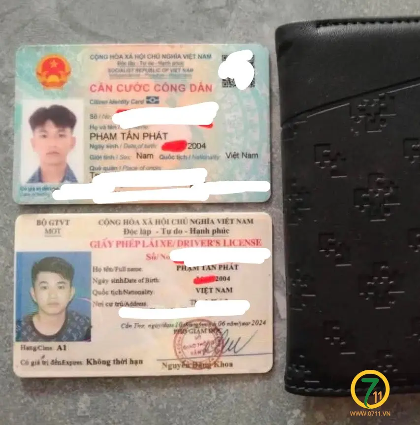 📌 rơi ví tại Cần Thơ tệ Phạm Tấn Phát 2004