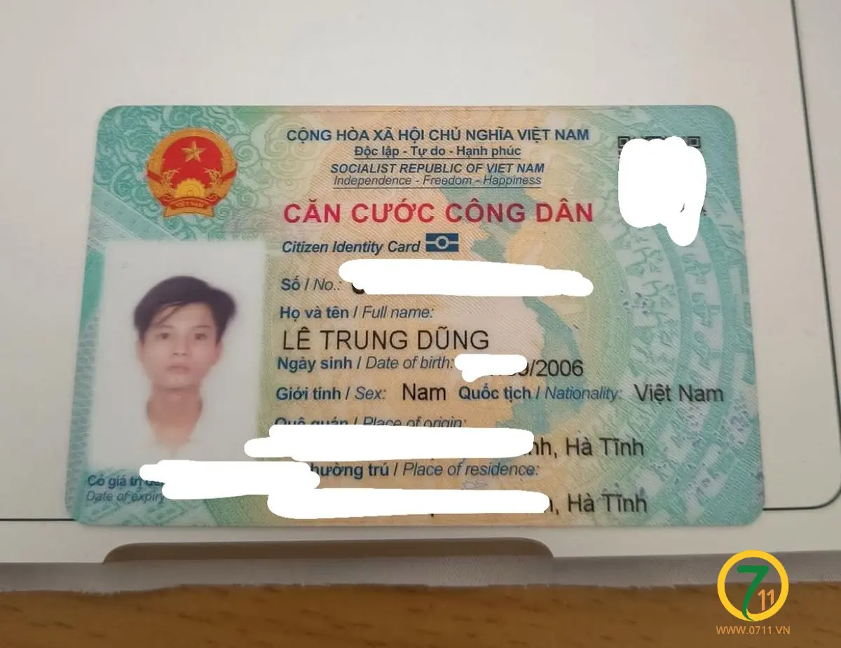 🆘 TÌM CCCD rơi ở TPHCM tên Lê Trung Dũng 2006 Hà Tĩnh