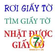 🆘 Rơi giấy tờ ở Bình Dương tên Nguyễn Tiến Dũng 1977