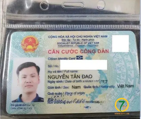 Rơi ví ở Hồ Chí Minh tên Nguyễn Tấn Đạo 1987