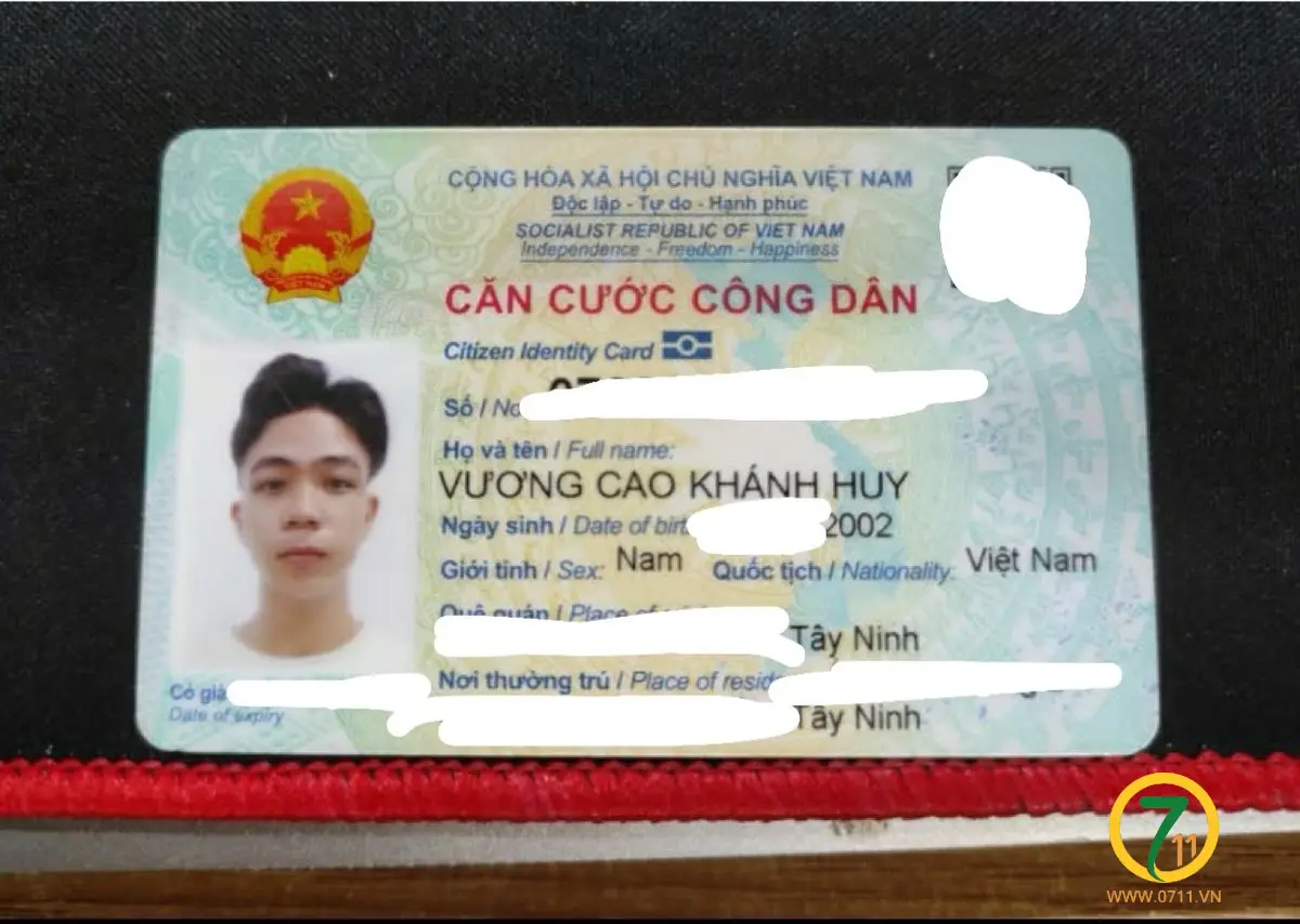 🆘 Rơi ví giấy tờ ở tpHCM Tên Vương Cao Khánh Huy sinh năm 2002 Tây Ninh