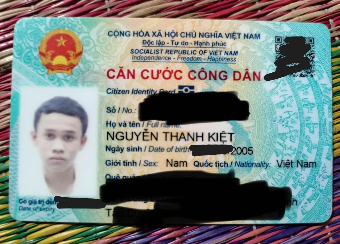 📌rơi ví tại TP HCM tên Nguyễn Thanh Kiệt 2005