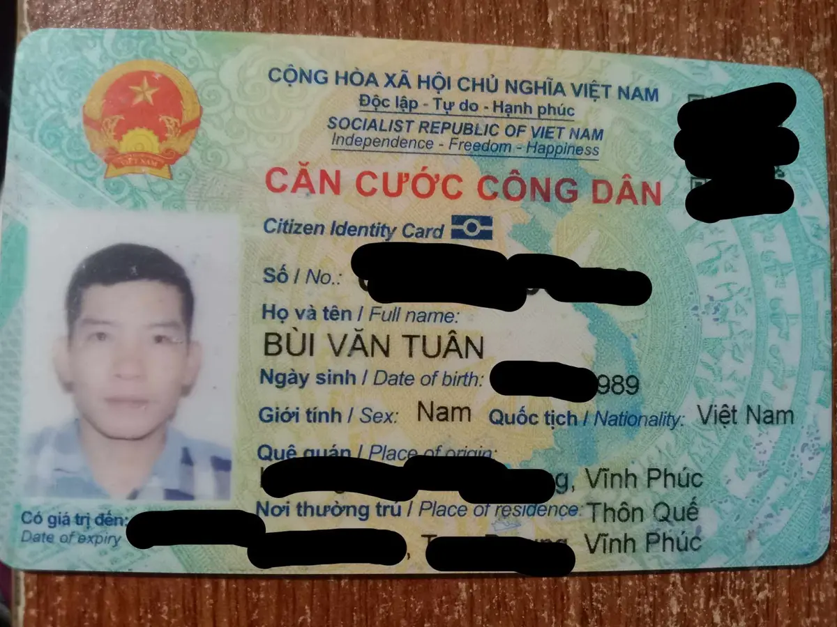 ‼️Hồ Chí Minh: Tìm ví giấy tờ có tên Bùi Văn Tuân