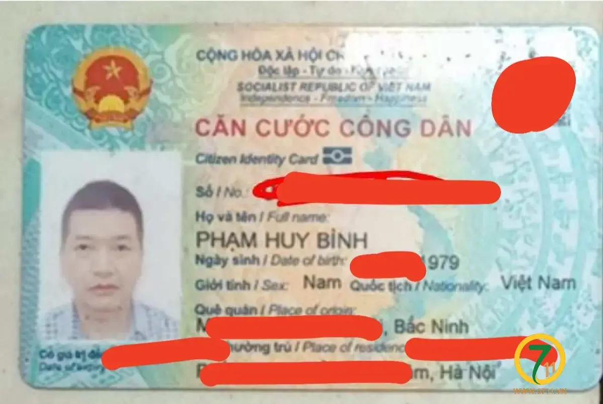 🆘 RƠI GIẤY TỜ Ở HÀ NỘI tên Phạm Huy Bình 1979
