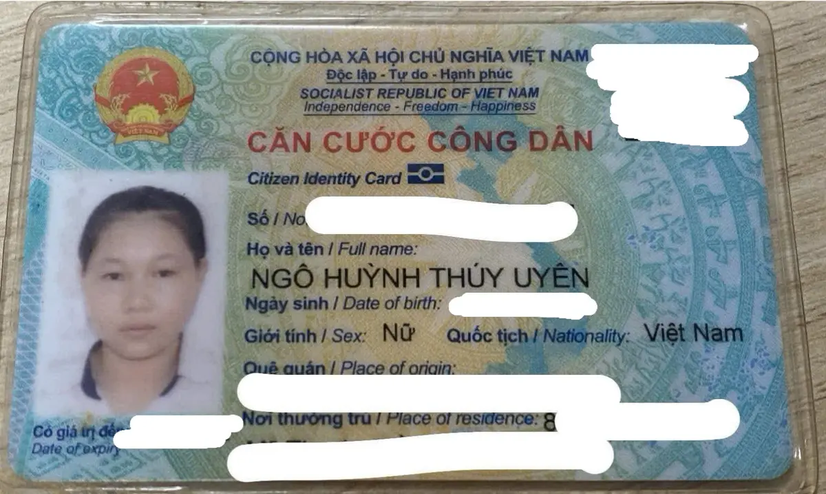 ‼️Hồ Chí Kinh: Tìm ví giấy tờ tên Ngô Huỳnh Thuý Uyên