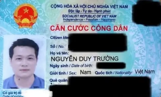 ‼️Hồ Chí Minh: Tìm ví giấy tờ tên Nguyễn Duy Trường