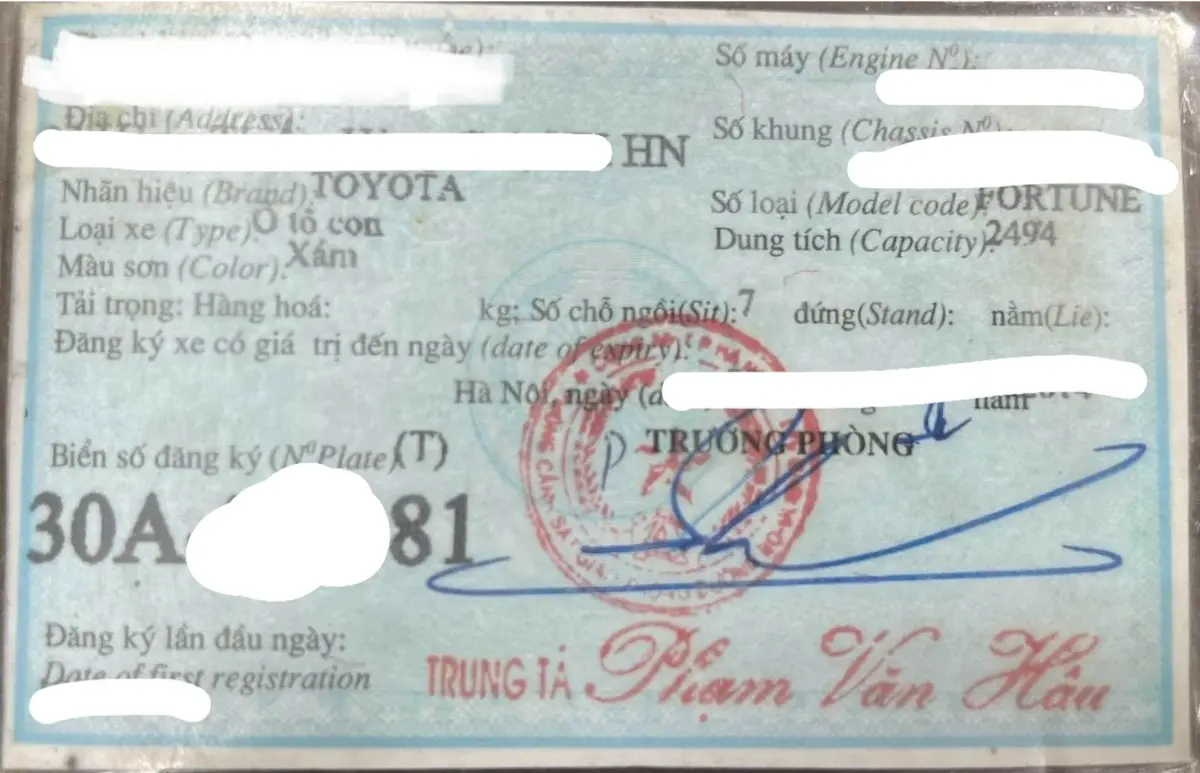‼️Rơi ví giấy tờ ở Quảng Ninh tên Vũ Văn Chí 1983