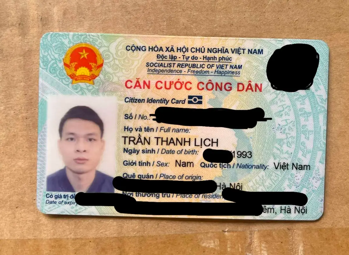 🆘 TÌM VÍ GIẤY TỜ Ở HÀ NỘI TÊN TRẦN THANH LỊCH 1993