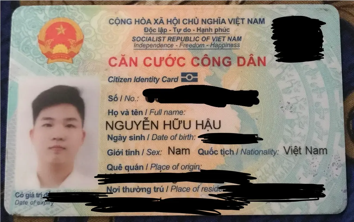 ‼️ Hà Nội  :  Tìm ví giấy tờ tên Nguyễn Hữu Hậu