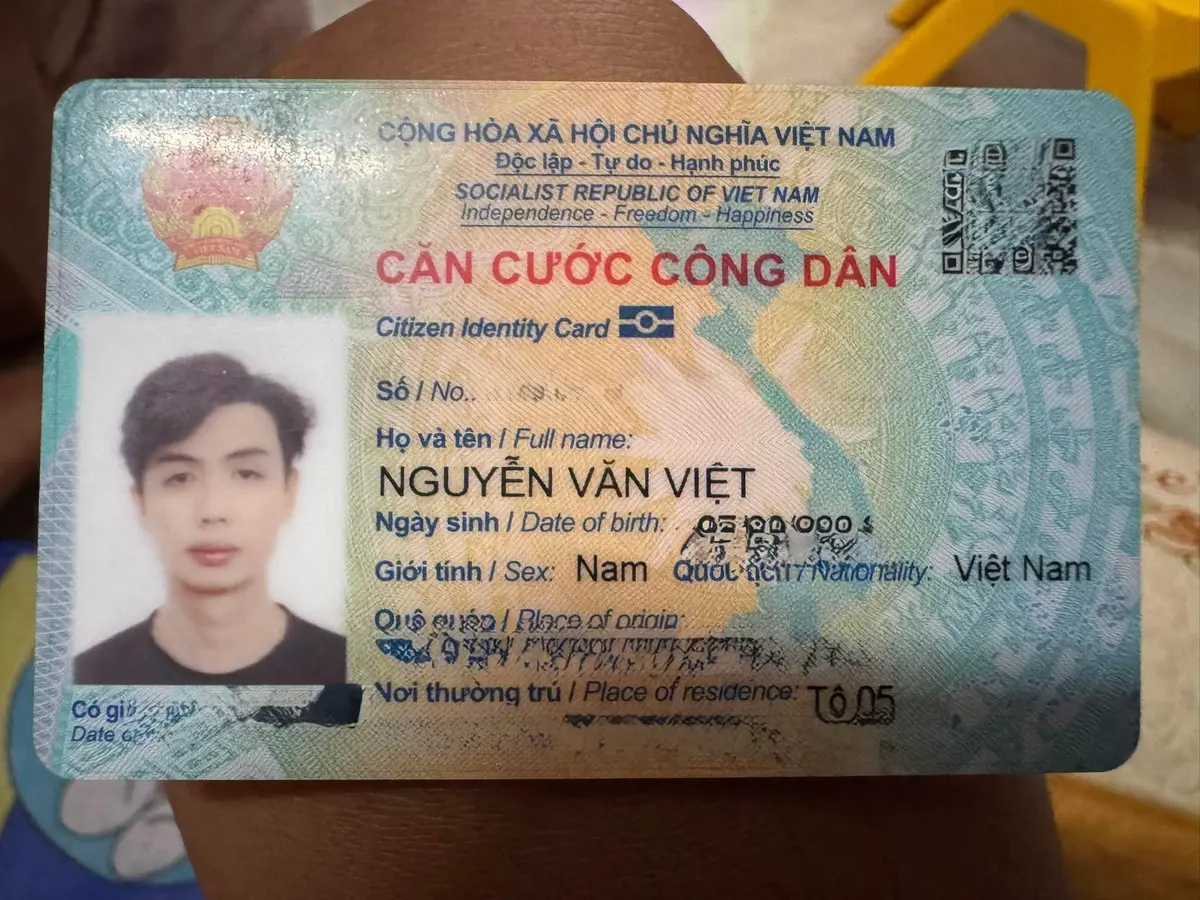 Rơi ví ở Đà Nẵng tên Nguyễn Văn Việt