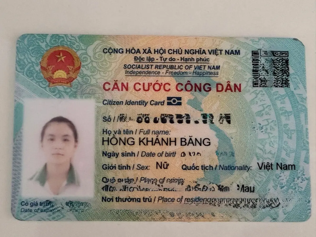 Rơi ví ở Hồ Chí Minh tên Hồng Khánh Băng 2008