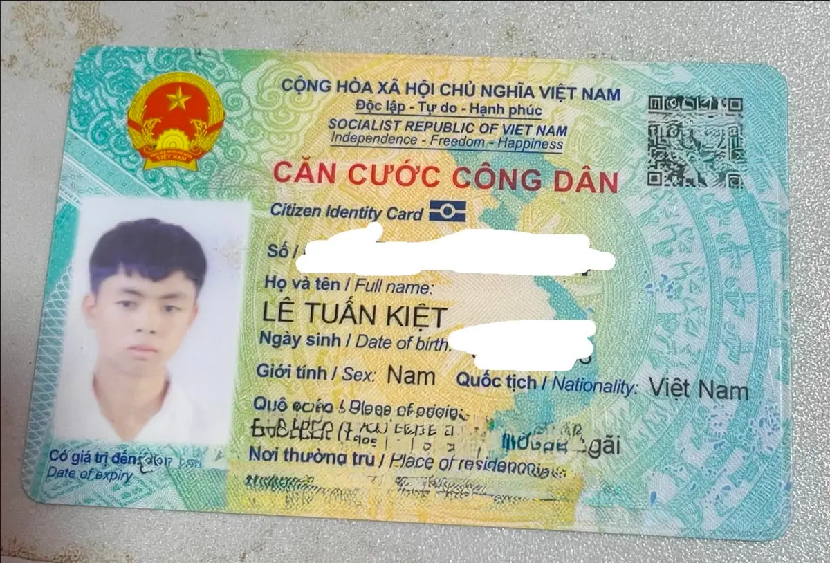 Rơi ví ở Hồ Chí Minh tên Lê Tuấn Kiệt