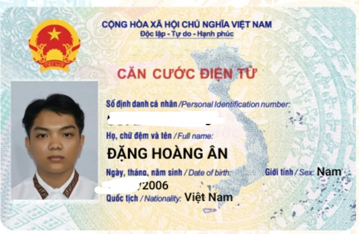 📌rơi ví tại Vĩnh Long tên Đặng Hoàng Ân 2006