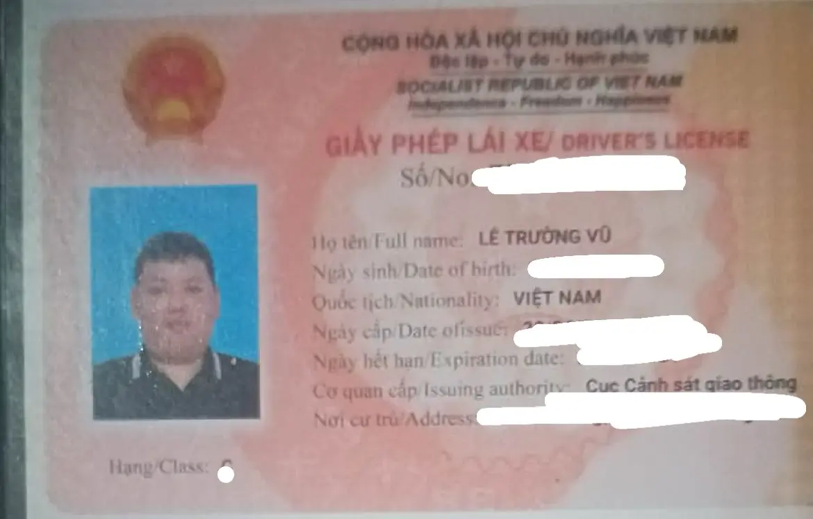 ‼️Hồ Chí Minh: Tìm ví giấy tờ tên Lê Trường Vũ