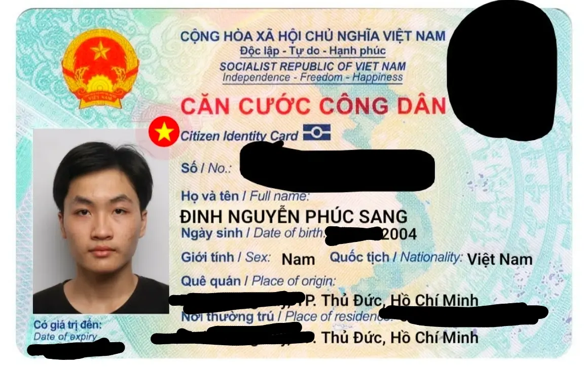 📌 rơi ví tại TPHCM tên Định Nguyên Phúc Sang 2004