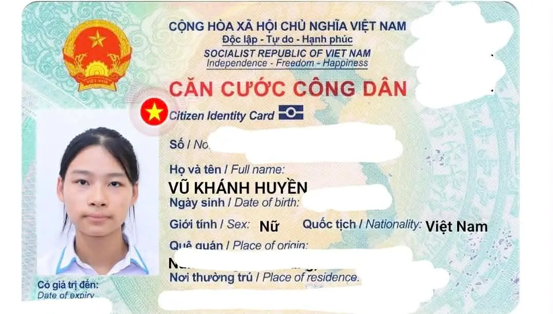 ‼️Hải Phòng: Tìm ví giấy tờ có tên Vũ Khánh Huyền
