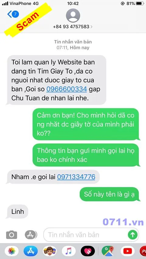 Cách Tra Cứu Số Điện Thoại và STK Ngân Hàng Lừa Đảo Đòi Tiền Chuộc Đồ